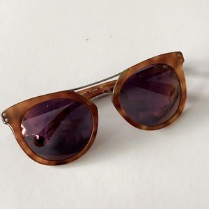 Henri Bendel Tortoise Shell Sunglasses